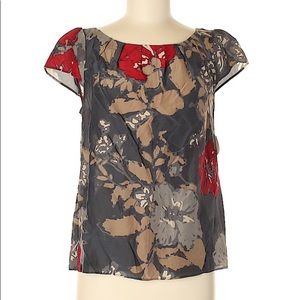 Halogen Floral Sleeveless Top